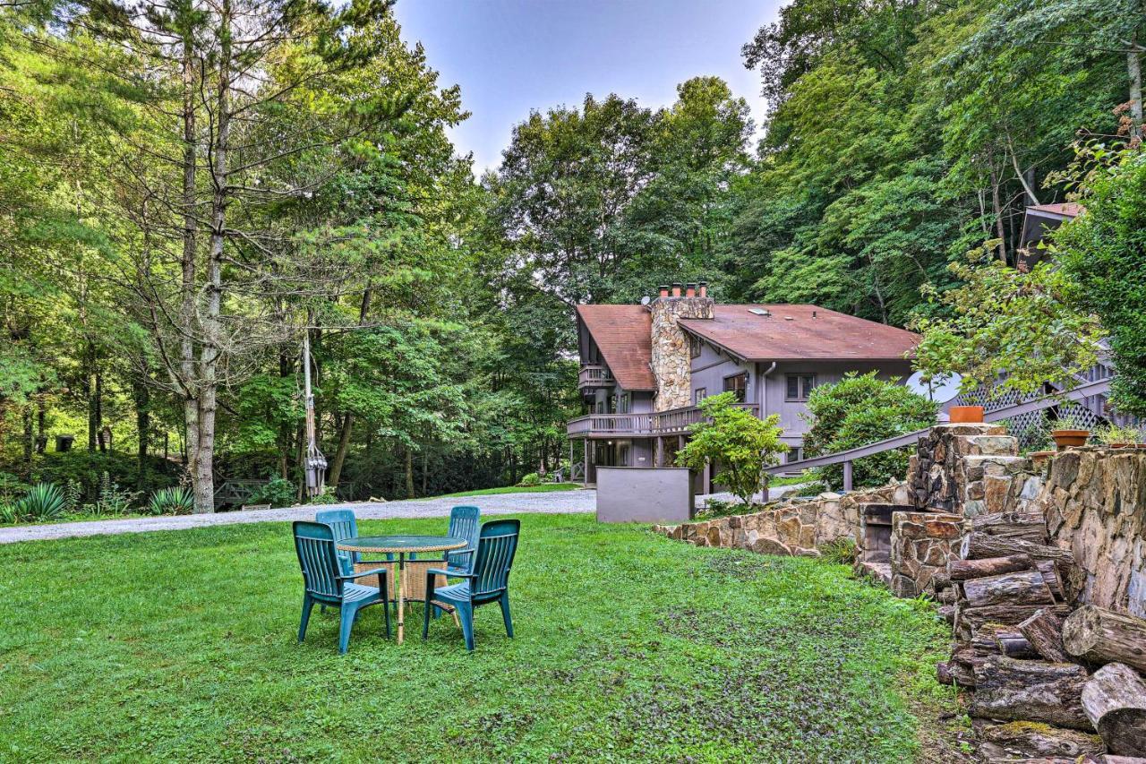 Creekside Roan Mountain Cabin Walk To Trails Exterior foto