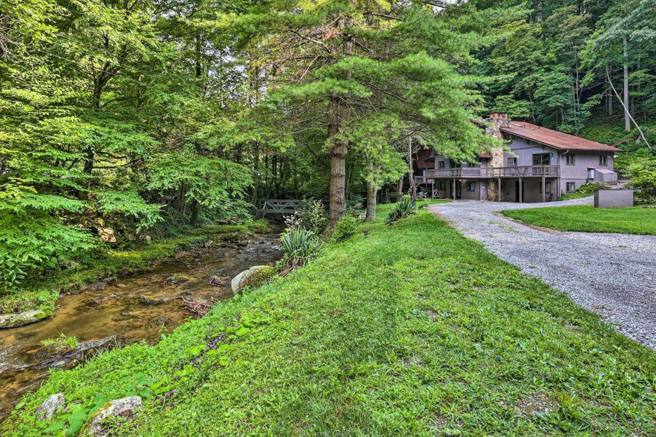 Creekside Roan Mountain Cabin Walk To Trails Exterior foto