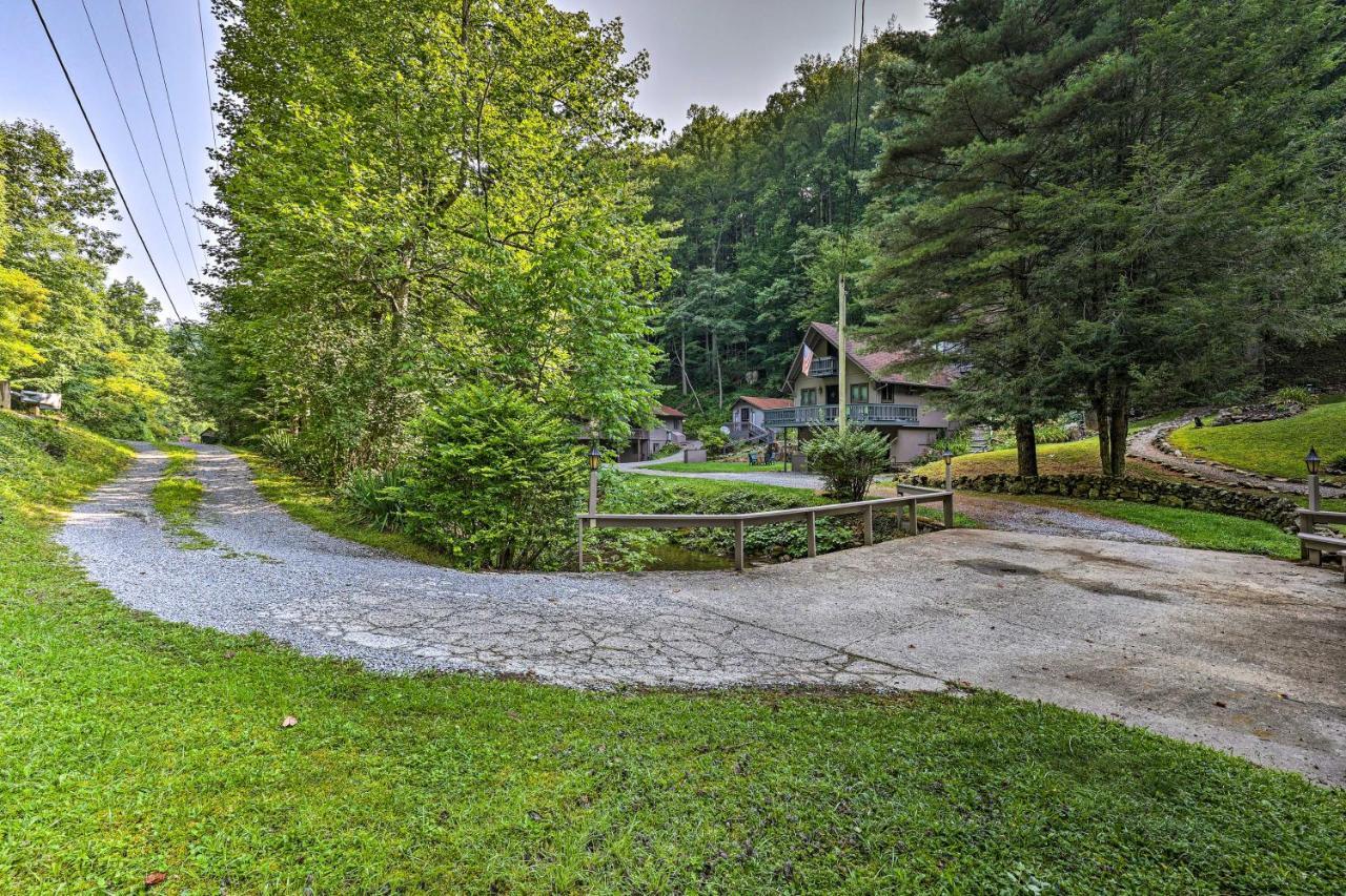 Creekside Roan Mountain Cabin Walk To Trails Exterior foto